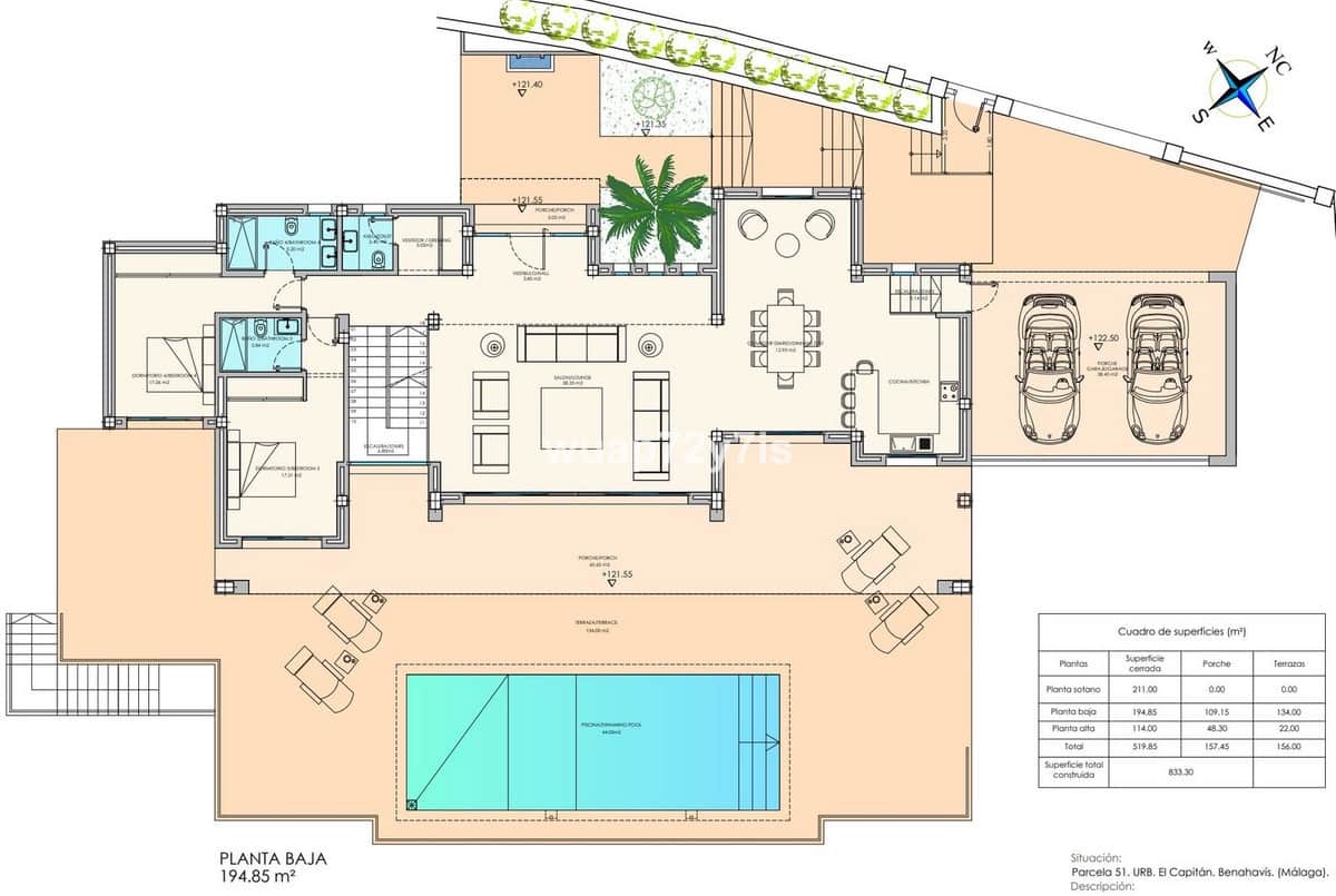 5 soveværelse Semi-Rækkehus til salg i Benahavis med swimmingpool garage - € 5.200.000 (Ref: 9443374)