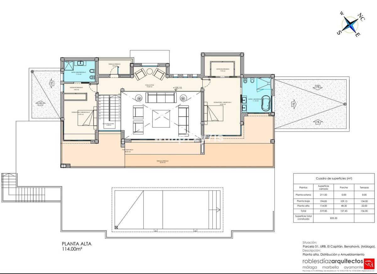 5 soveværelse Semi-Rækkehus til salg i Benahavis med swimmingpool garage - € 5.200.000 (Ref: 9443374)