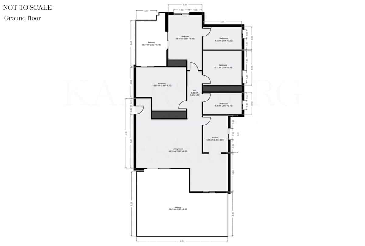 Apartamento de 3 habitaciones en La Mairena en venta con piscina garaje - 475.000 € (Ref: 9466067)