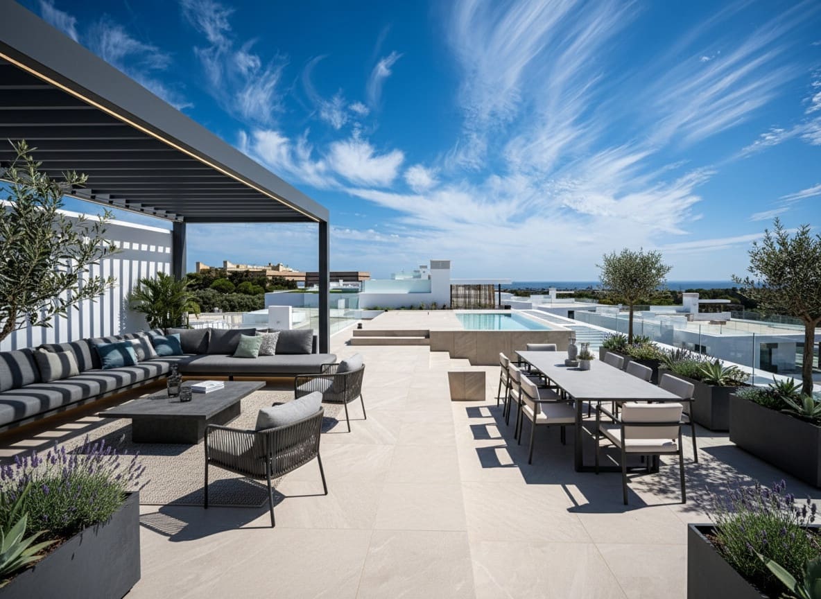 2 soveværelse Penthouse til salg i Marbella med swimmingpool garage - € 1.449.000 (Ref: 9535098)