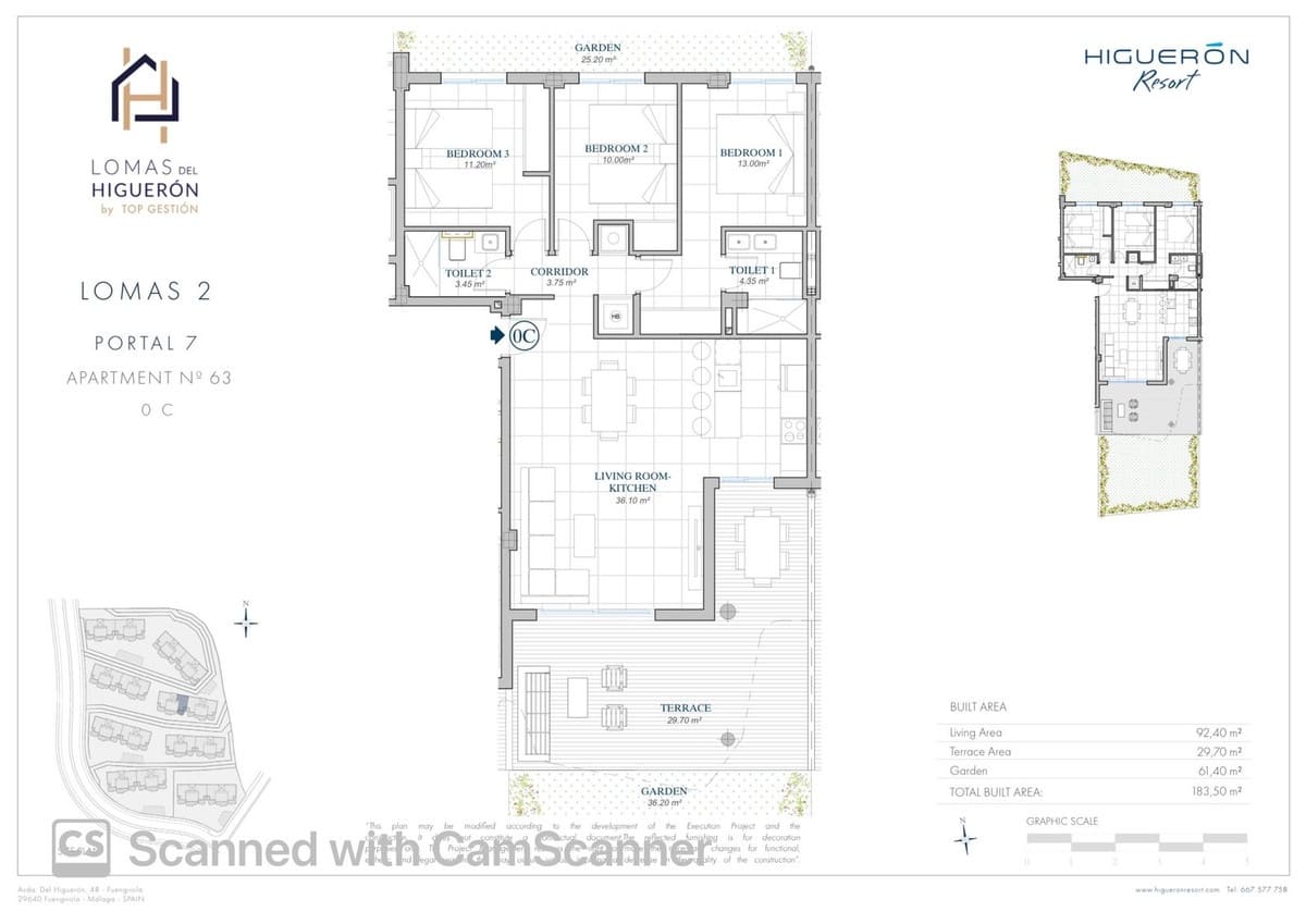 3 camera da letto Appartamento in vendita in Fuengirola con piscina garage - 539.000 € (Rif: 9551987)