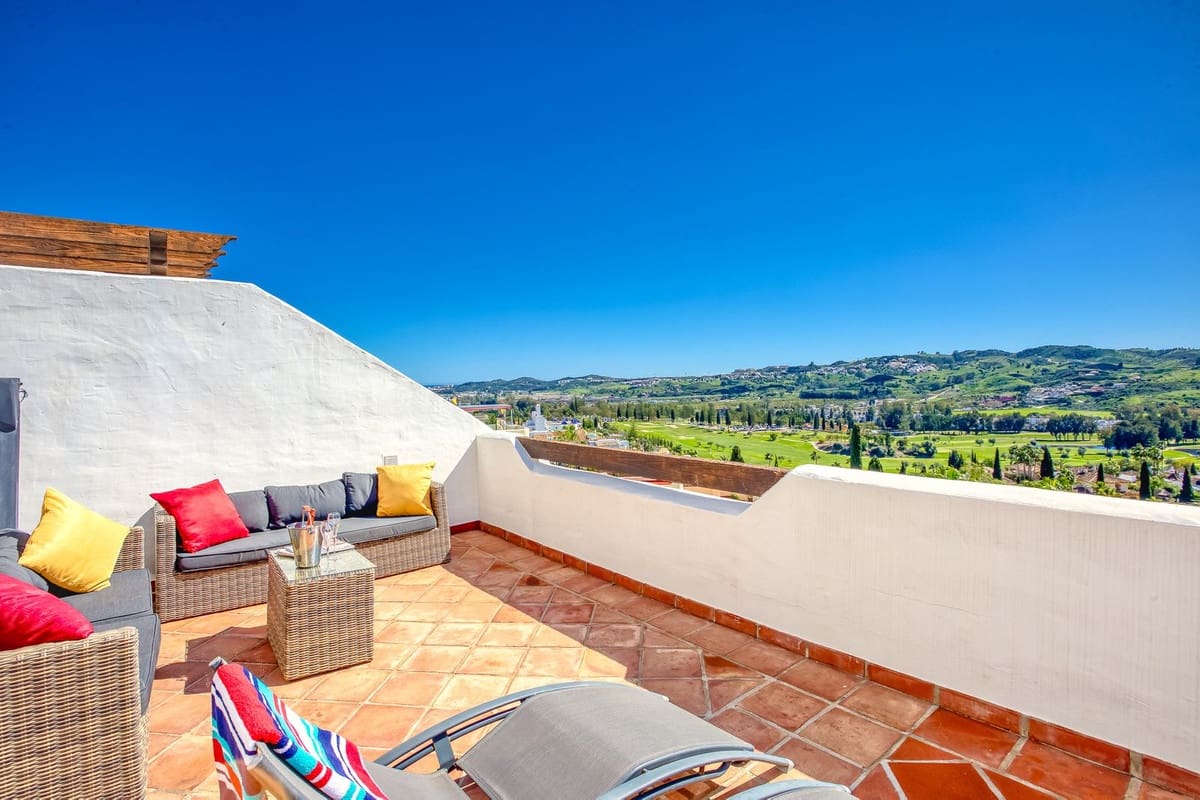 3 Zimmer Penthouse zu verkaufen in Mijas Golf mit Pool Garage - 459.500 € (Ref: 9572278)