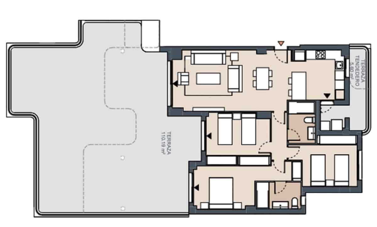 3 sovrum Villa till salu i Estepona med pool garage - 980 000 € (Ref: 9590418)