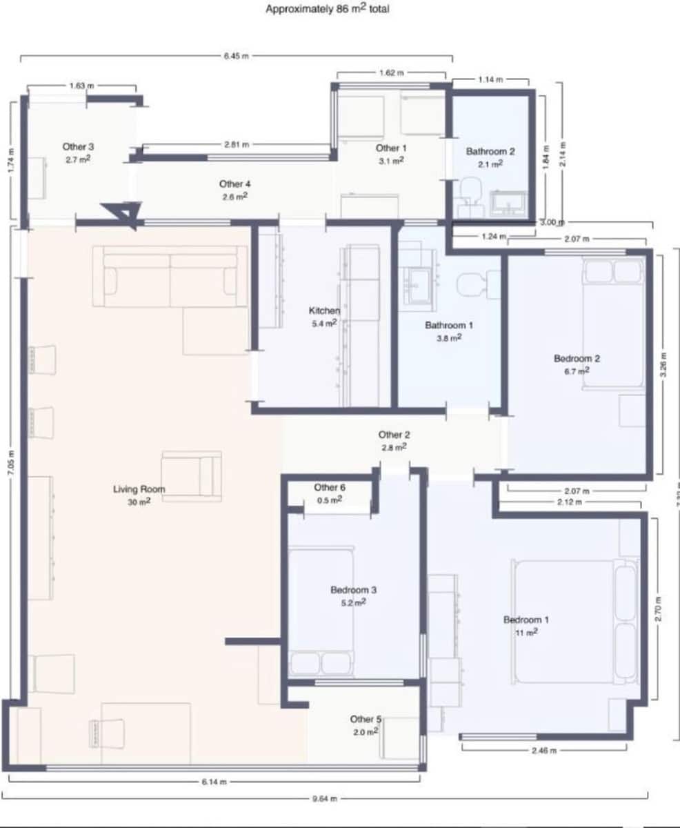 3 soverom Leilighet til salgs i Fuengirola med svømmebasseng - € 379 000 (Ref: 9674812)