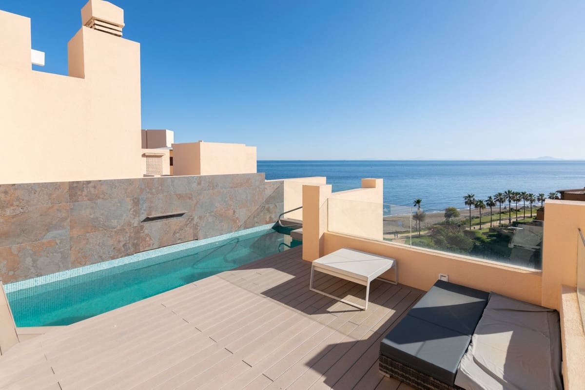 4 chambre Penthouse à vendre à New Golden Mile avec piscine garage - 1 150 000 € (Ref: 9720451)