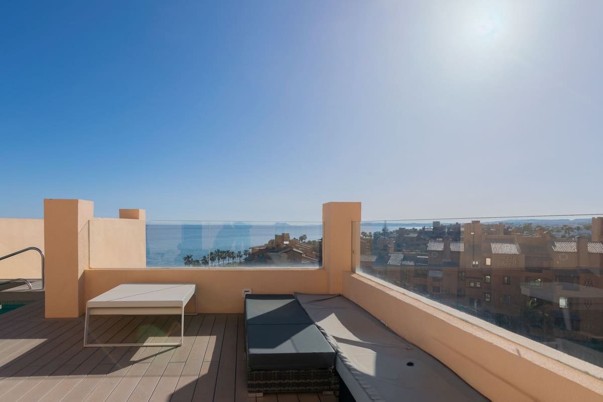 4 chambre Penthouse à vendre à New Golden Mile avec piscine garage - 1 150 000 € (Ref: 9720451)
