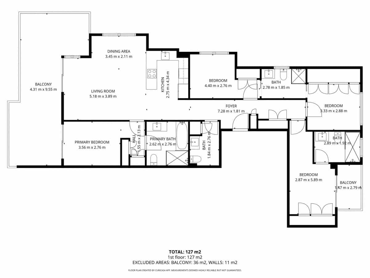 4 soveværelse Lejlighed til salg i La Cala de Mijas med garage - € 935.000 (Ref: 9778545)