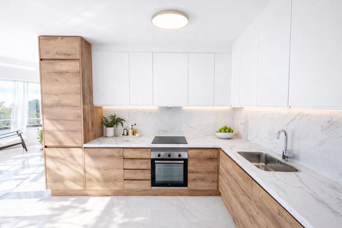 2 soverom Leilighet til salgs i New Golden Mile med svømmebasseng garasje - € 479 000 (Ref: 9782050)