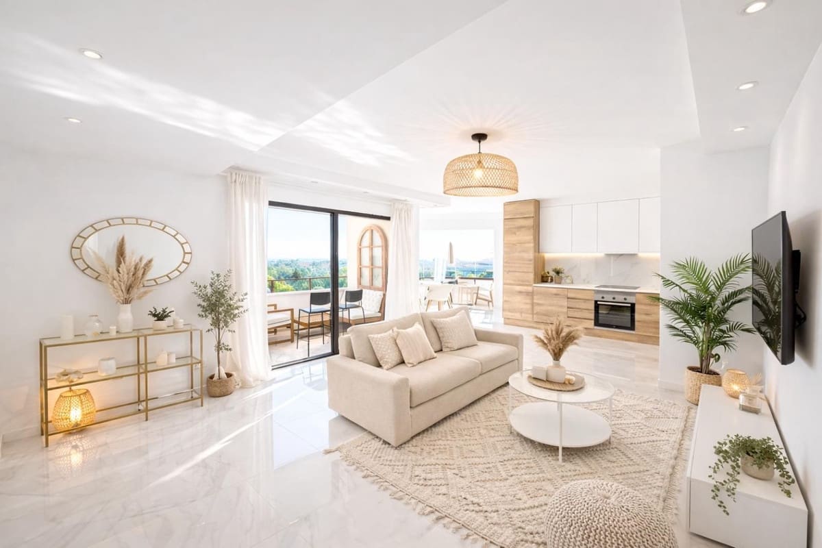 2 soverom Leilighet til salgs i New Golden Mile med svømmebasseng garasje - € 479 000 (Ref: 9782050)