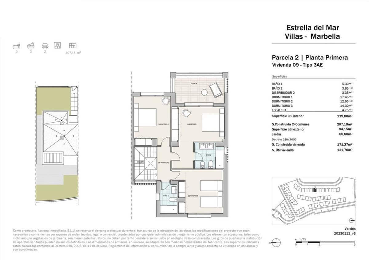 3 sypialnia Dom na sprzedaż w Elviria z basenem garażem - 1 500 000 € (Ref: 9830252)