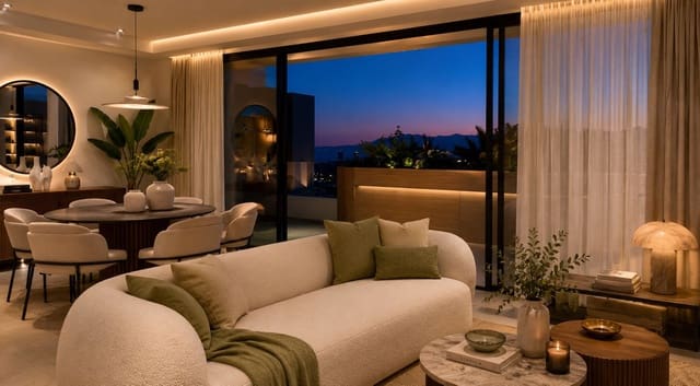 3 chambre Penthouse à vendre à Artola, Marbella avec piscine garage - 1 790 000 € (Ref: 9847806)