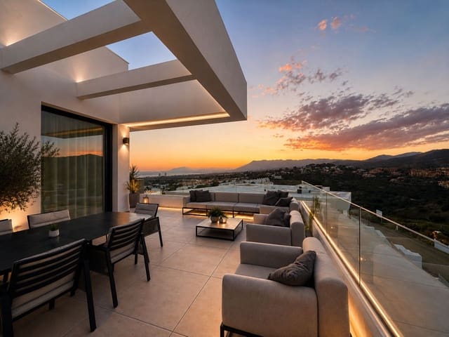 3 chambre Penthouse à vendre à Artola, Marbella avec piscine garage - 1 790 000 € (Ref: 9847806)