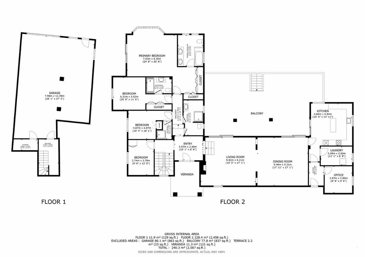 Pareado de 4 habitaciones en Mijas en venta con piscina garaje - 1.075.000 € (Ref: 9869653)
