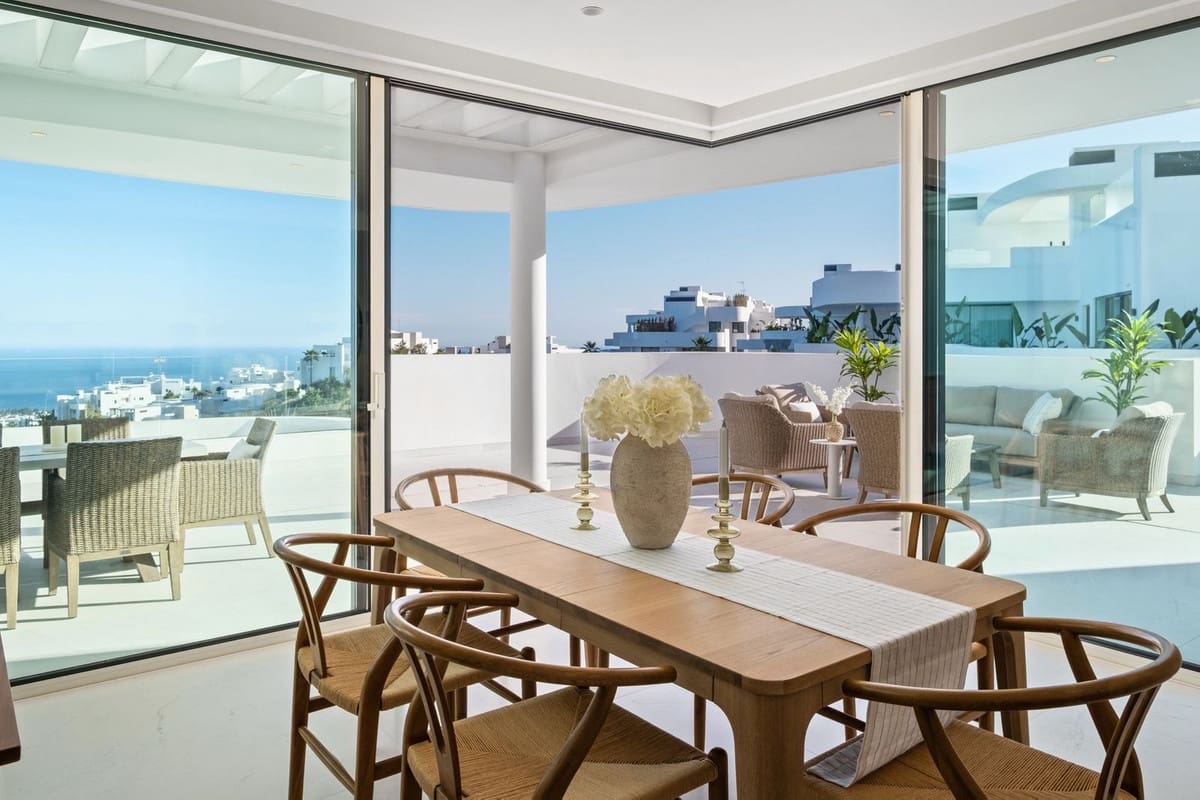 3 chambre Penthouse à vendre à Ojen avec piscine garage - 2 299 000 € (Ref: 9872058)