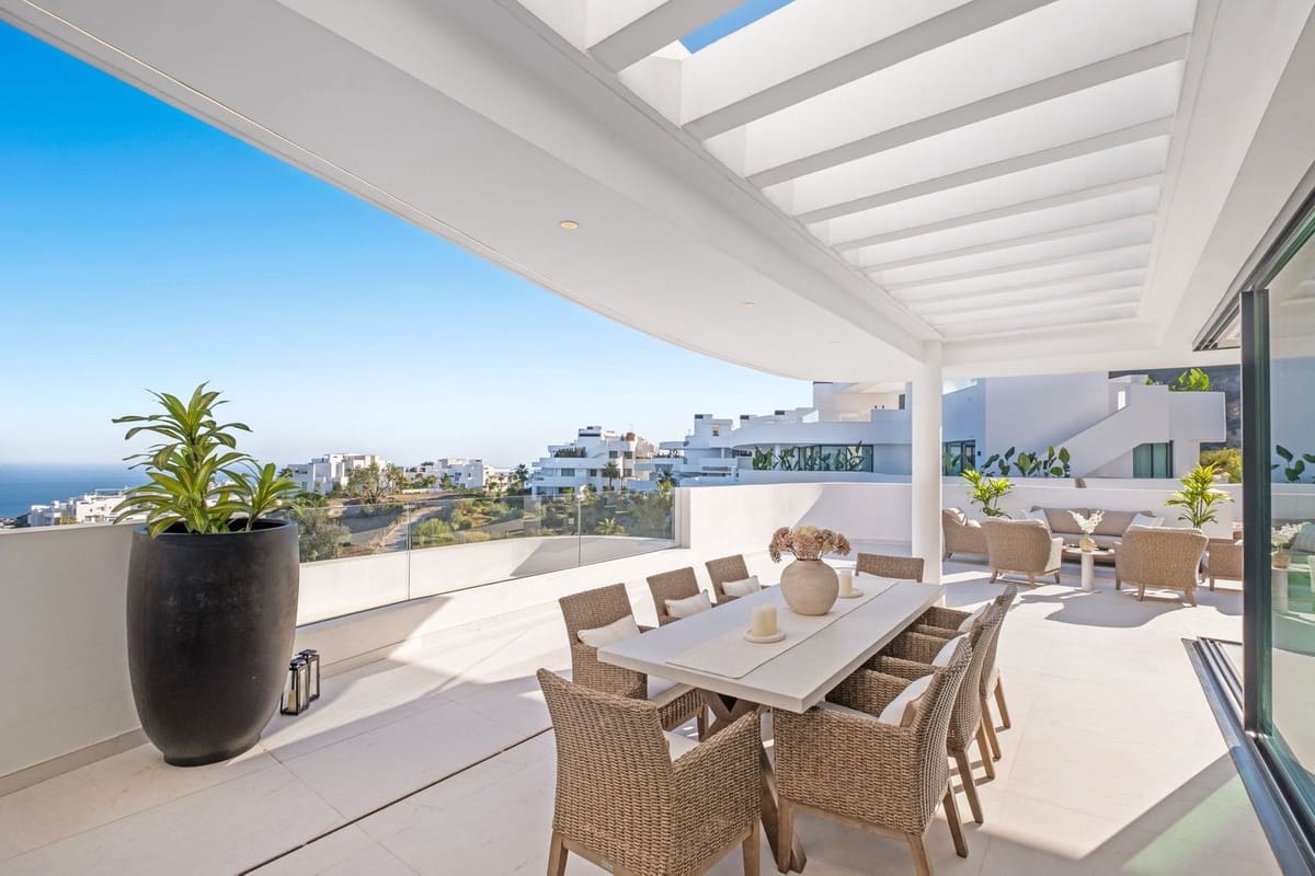3 chambre Penthouse à vendre à Ojen avec piscine garage - 2 299 000 € (Ref: 9872058)