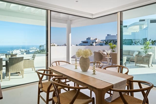 3 chambre Penthouse à vendre à Ojen avec piscine garage - 2 299 000 € (Ref: 9872058)