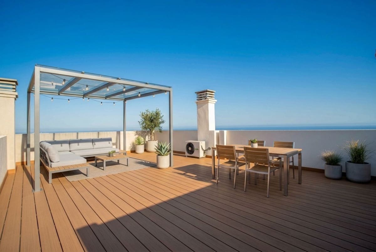 2 Zimmer Penthouse zu verkaufen in Torrequebrada mit Pool Garage - 498.000 € (Ref: 9908295)