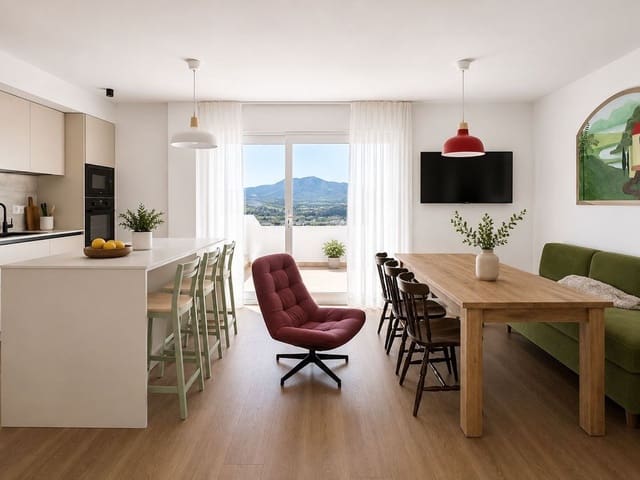 2 soveværelse Semi-Rækkehus til salg i Coín med swimmingpool garage - € 385.000 (Ref: 9944606)