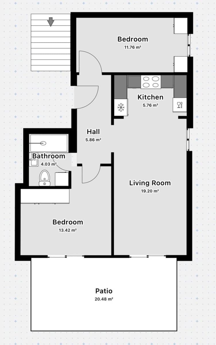 2 sovrum Lägenhet till salu i Casares med pool - 250 000 € (Ref: 9971995)