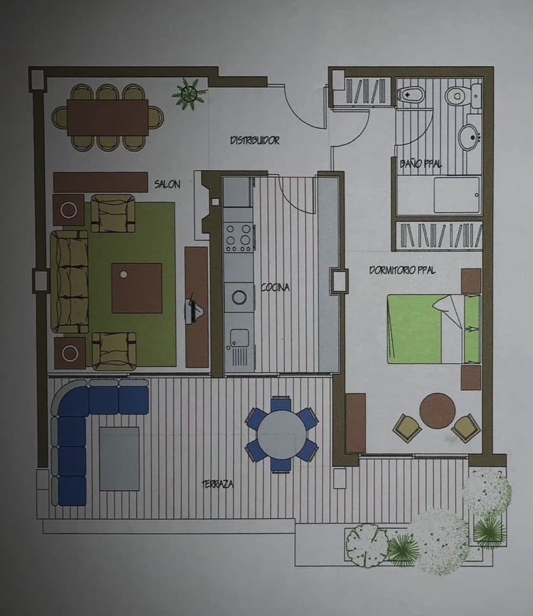 1 soverom Leilighet til salgs i Benahavis med svømmebasseng garasje - € 285 000 (Ref: 9972163)
