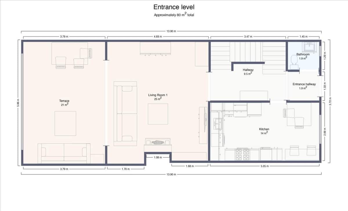 3 soverom Hus til salgs i Estepona med svømmebasseng garasje - € 478 000 (Ref: 9972613)