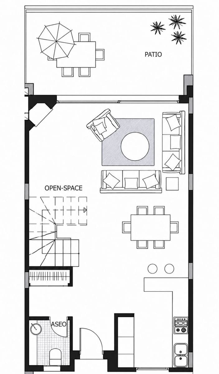 3 soveværelse Byhus til salg i Fuengirola med swimmingpool - € 575.000 (Ref: 9993686)