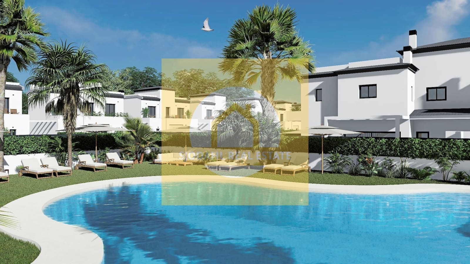 3 soveværelse Lejlighed til salg i Gran Alacant med swimmingpool garage - € 288.000 (Ref: 8103344)
