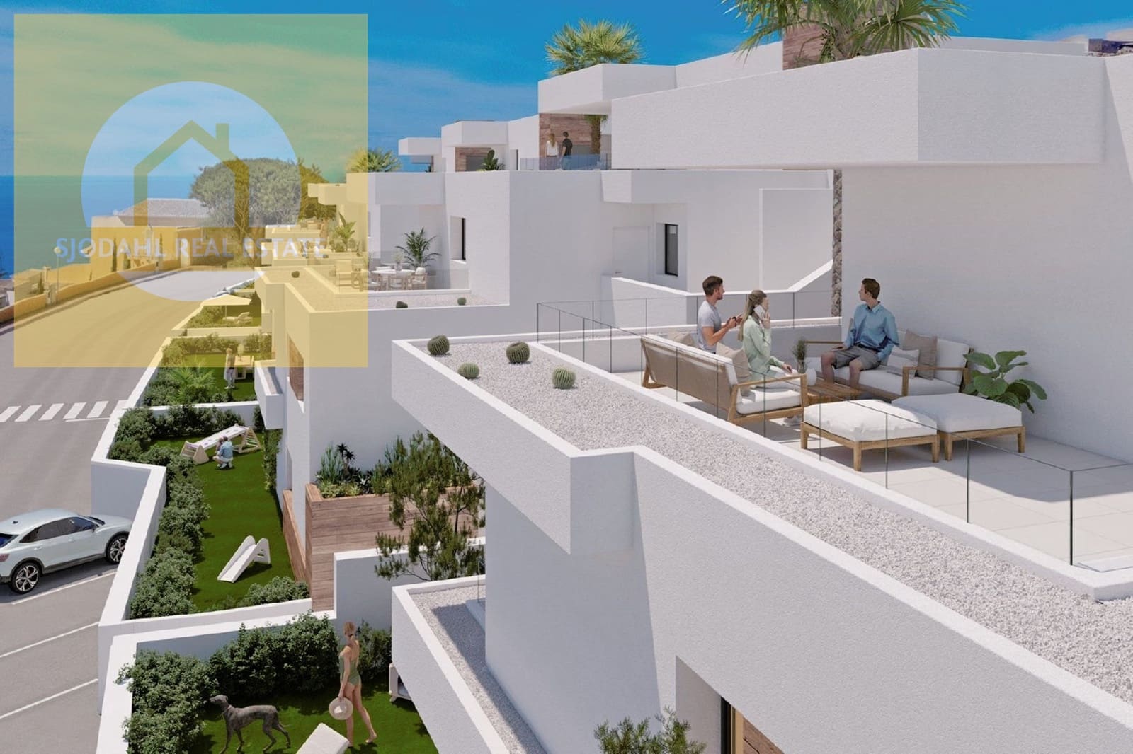 Apartamento de 3 habitaciones en Moraira en venta con piscina - 412.800 € (Ref: 8660798)