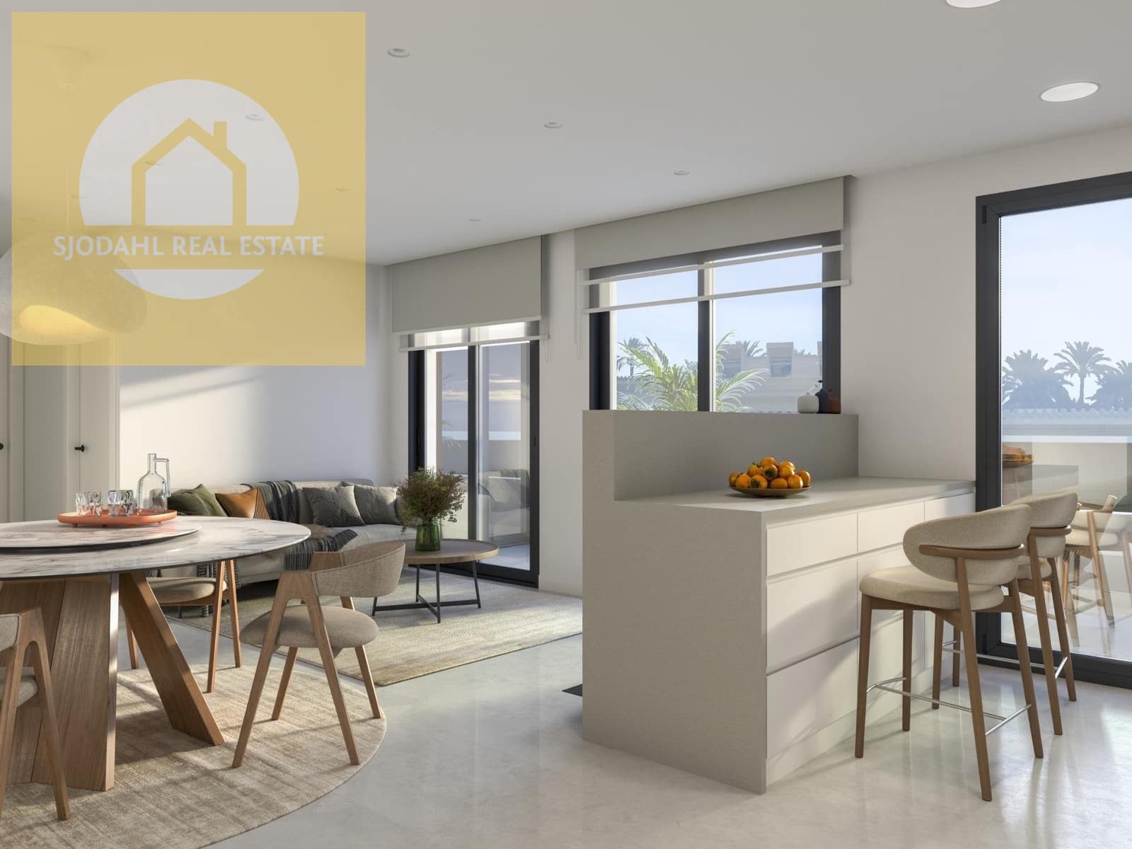 2 sovrum Takvåning till salu i Santa Pola med garage - 331 660 € (Ref: 9199702)