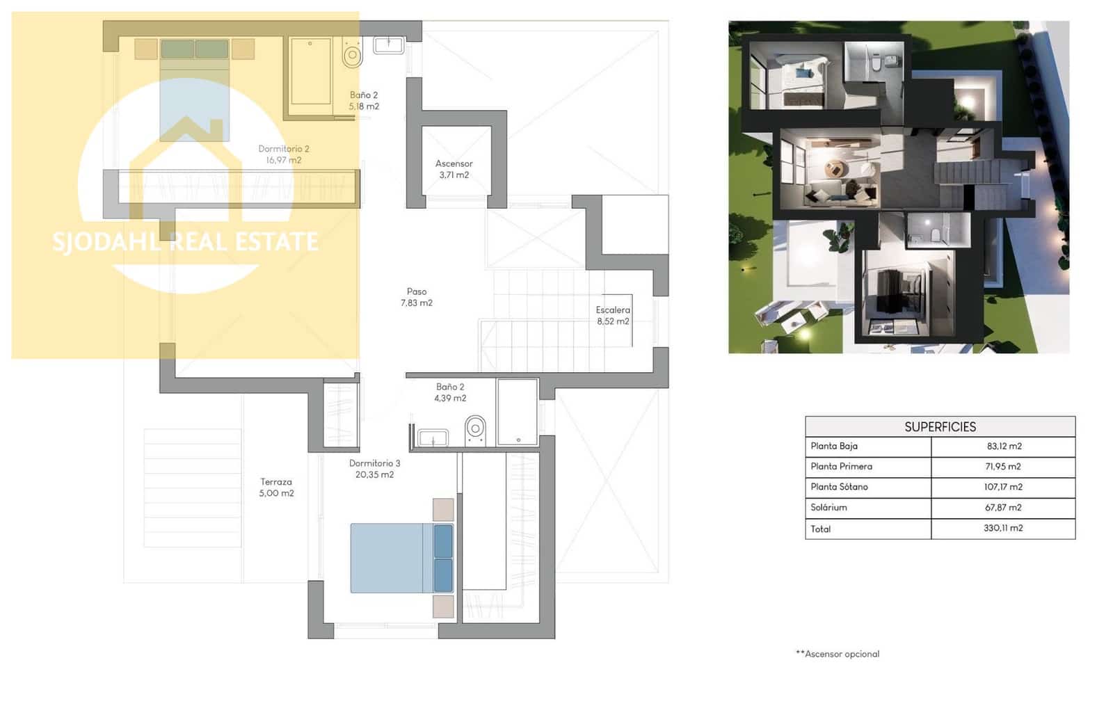 3 sovrum Villa till salu i Finestrat med pool garage - 854 900 € (Ref: 9218740)