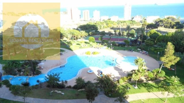 1 makuuhuone Huoneisto myytävänä paikassa Playa Poniente, Benidorm mukana uima-altaan 
autotalli - 315 000 € (Ref: 9235456)