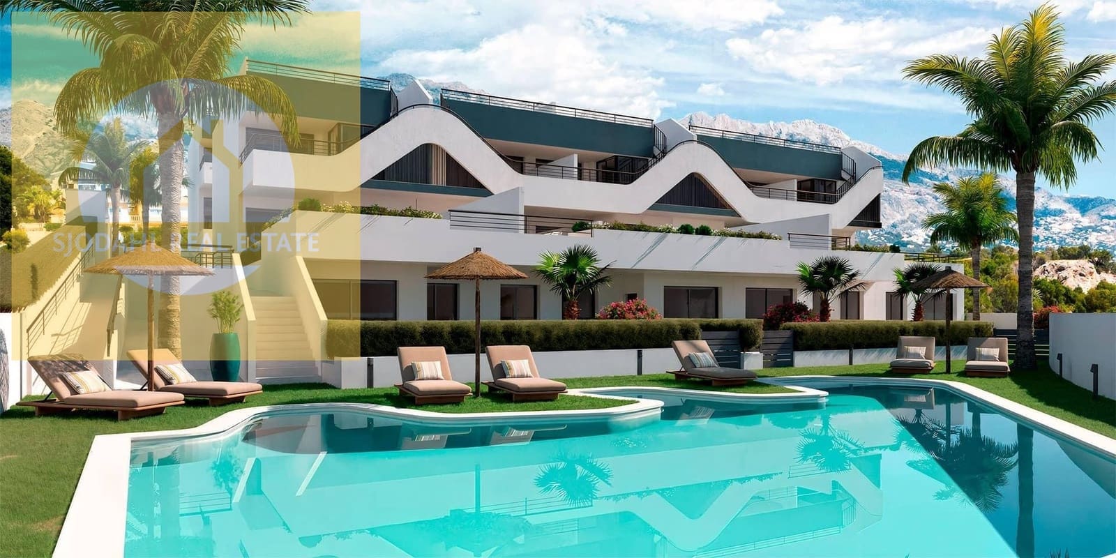 2 soveværelse Lejlighed til salg i Alfaz del Pi / L'Alfas del Pi med swimmingpool garage - € 293.000 (Ref: 9243791)