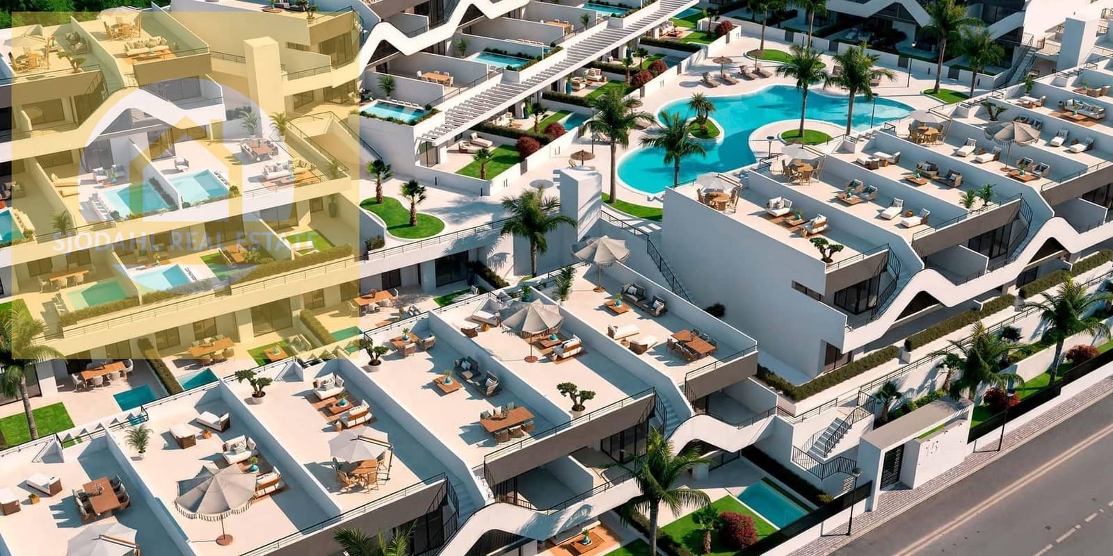 2 soveværelse Lejlighed til salg i Alfaz del Pi / L'Alfas del Pi med swimmingpool garage - € 293.000 (Ref: 9243791)