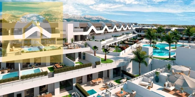 2 soveværelse Lejlighed til salg i Escandinavia - Cautivador, Alfaz del Pi / L'Alfàs del Pi med swimmingpool garage - € 293.000 (Ref: 9243791)