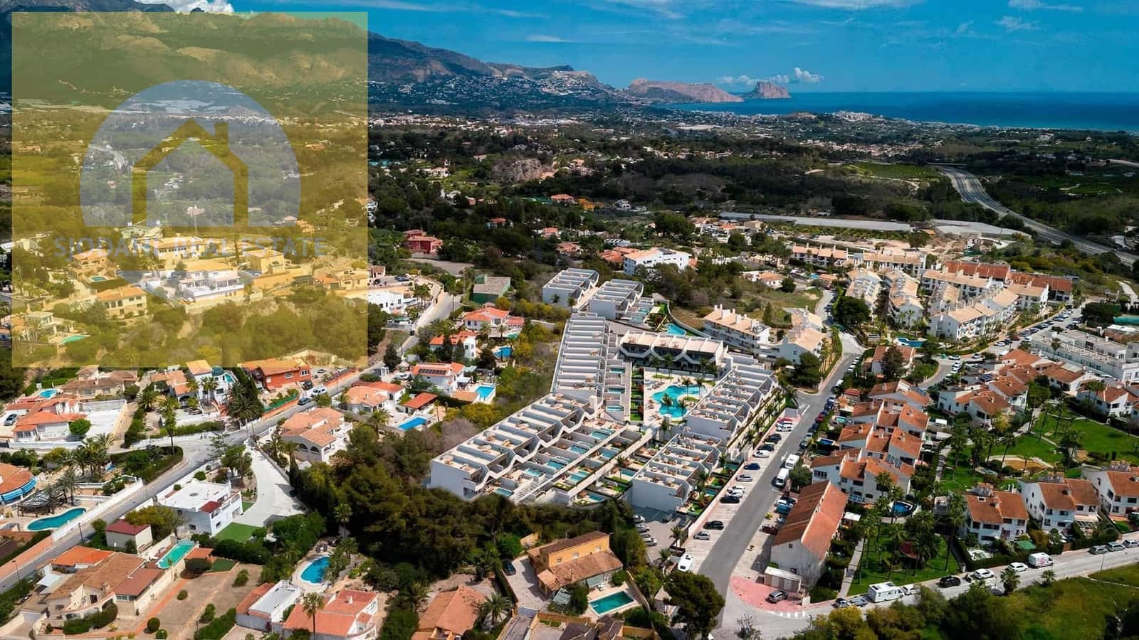 2 soveværelse Lejlighed til salg i Alfaz del Pi / L'Alfas del Pi med swimmingpool garage - € 293.000 (Ref: 9243791)