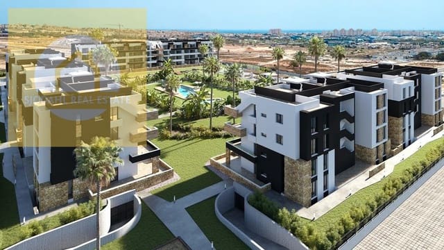 2 bedroom Apartment for sale in El Chaparral - La Siesta - La Torreta, Torrevieja with pool - € 274,000 (Ref: 9272907)