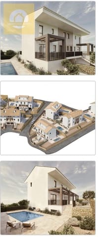 3 soverom Kjedet enebolig til salgs i Coloma  , La Nucia med svømmebasseng garasje - € 594 000 (Ref: 9642469)