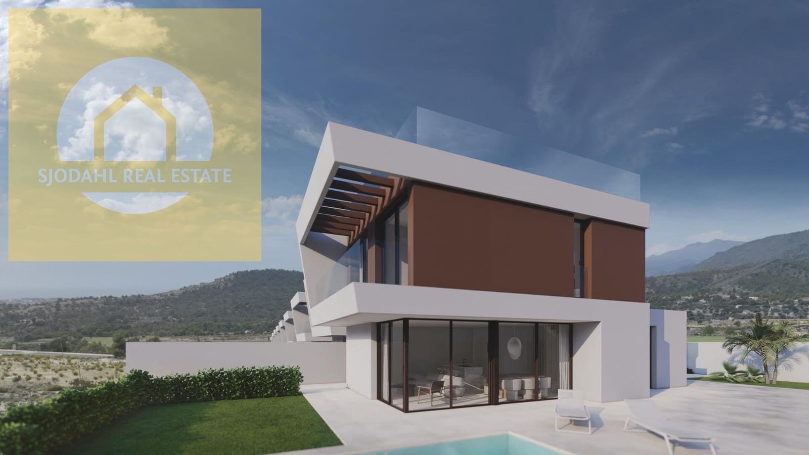 3 soveværelse Villa til salg i Finestrat med swimmingpool garage - € 575.000 (Ref: 9642475)