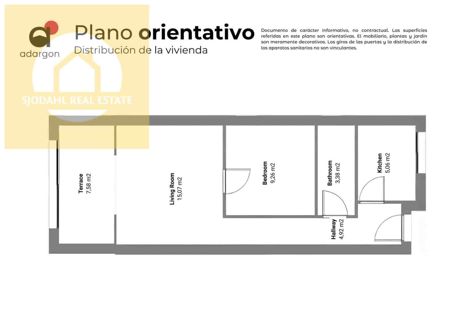 1 makuuhuone Huoneisto myytävänä paikassa La Mata - 130 000 € (Ref: 9645623)
