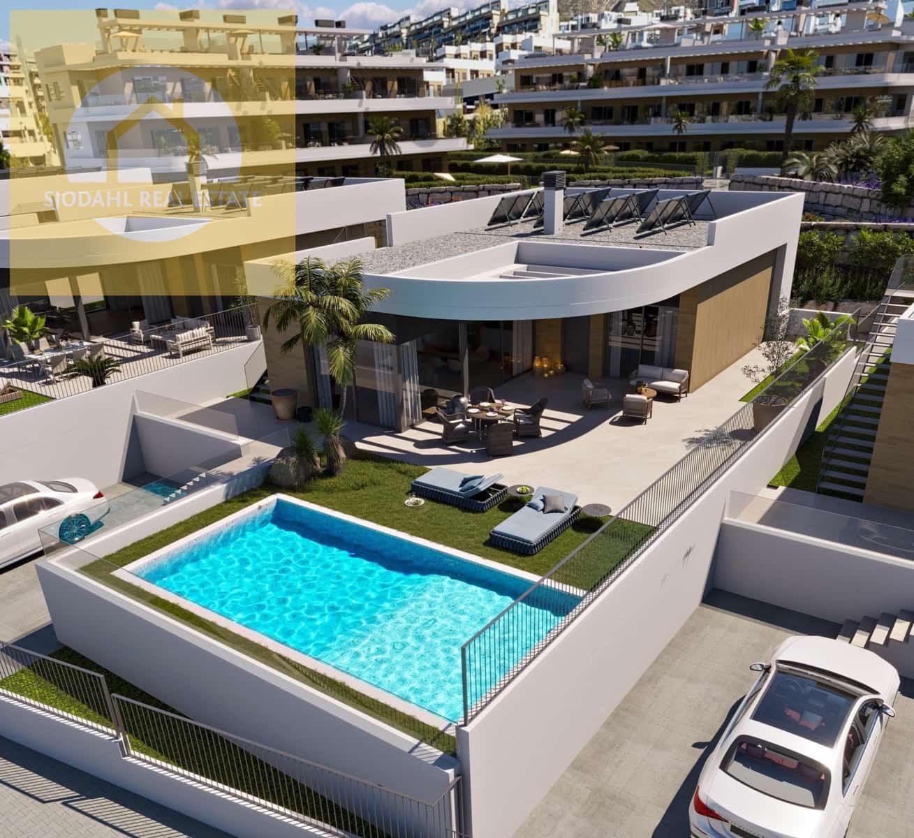 3 soveværelse Villa til salg i Finestrat med swimmingpool garage - € 699.000 (Ref: 9645831)