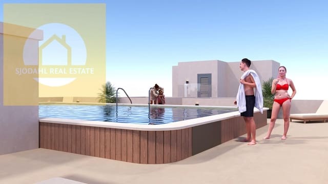 1 makuuhuone Kattohuoneisto myytävänä paikassa San Miguel de Salinas mukana uima-altaan - 135 000 € (Ref: 9645833)