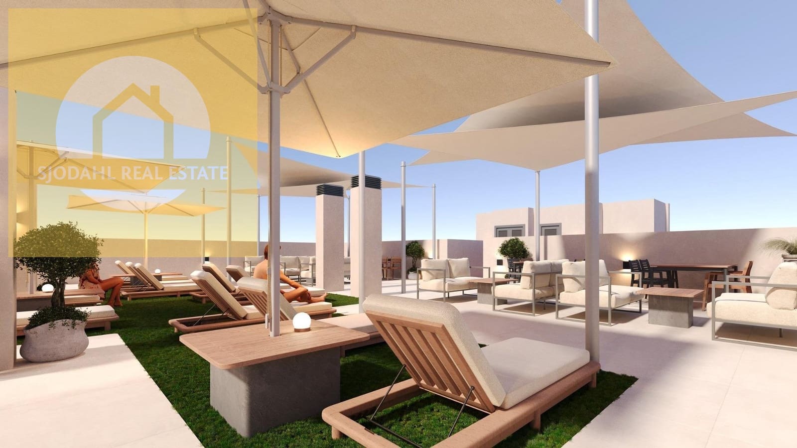 1 makuuhuone Kattohuoneisto myytävänä paikassa San Miguel de Salinas mukana uima-altaan - 135 000 € (Ref: 9645833)