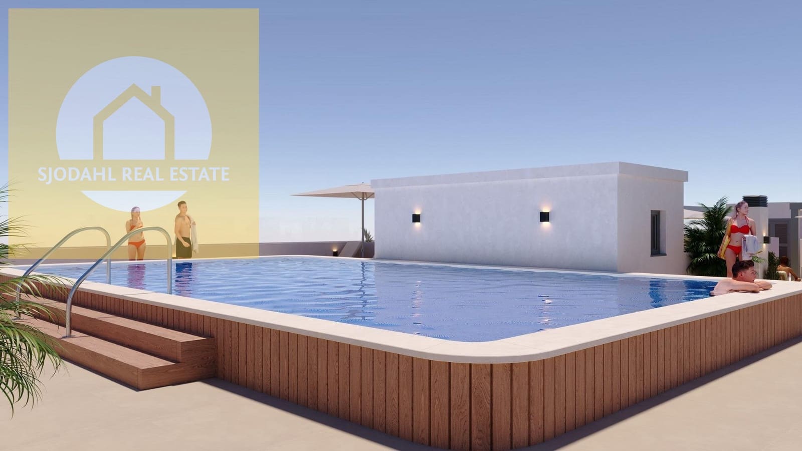 1 makuuhuone Kattohuoneisto myytävänä paikassa San Miguel de Salinas mukana uima-altaan - 135 000 € (Ref: 9645833)