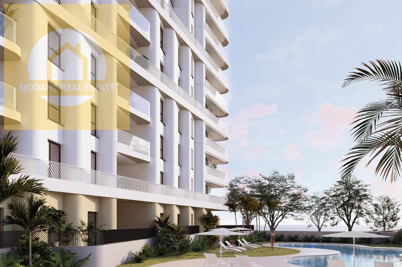 1 chambre Appartement à vendre à La Villajoyosa / Vila Joiosa avec piscine garage - 285 000 € (Ref: 9645835)