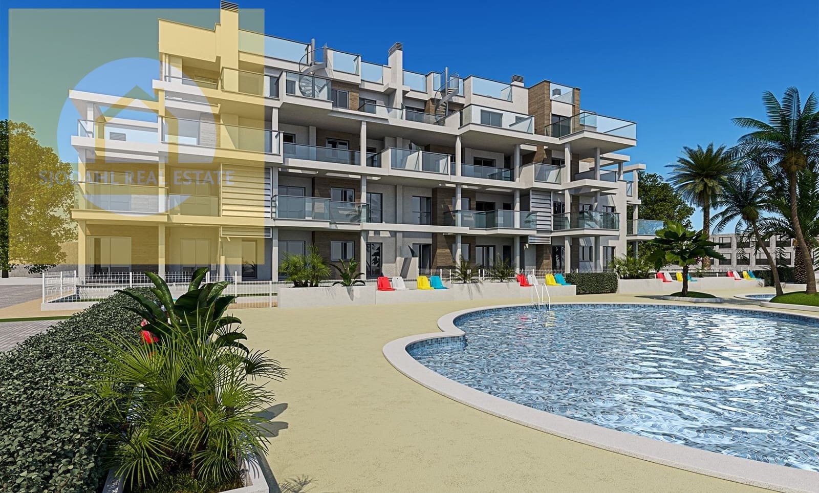 2 soveværelse Lejlighed til salg i Denia med swimmingpool garage - € 269.000 (Ref: 9645842)