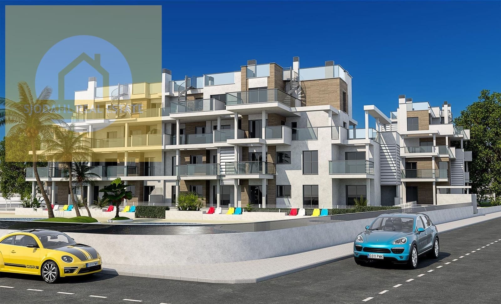 2 soveværelse Lejlighed til salg i Denia med swimmingpool garage - € 269.000 (Ref: 9645842)