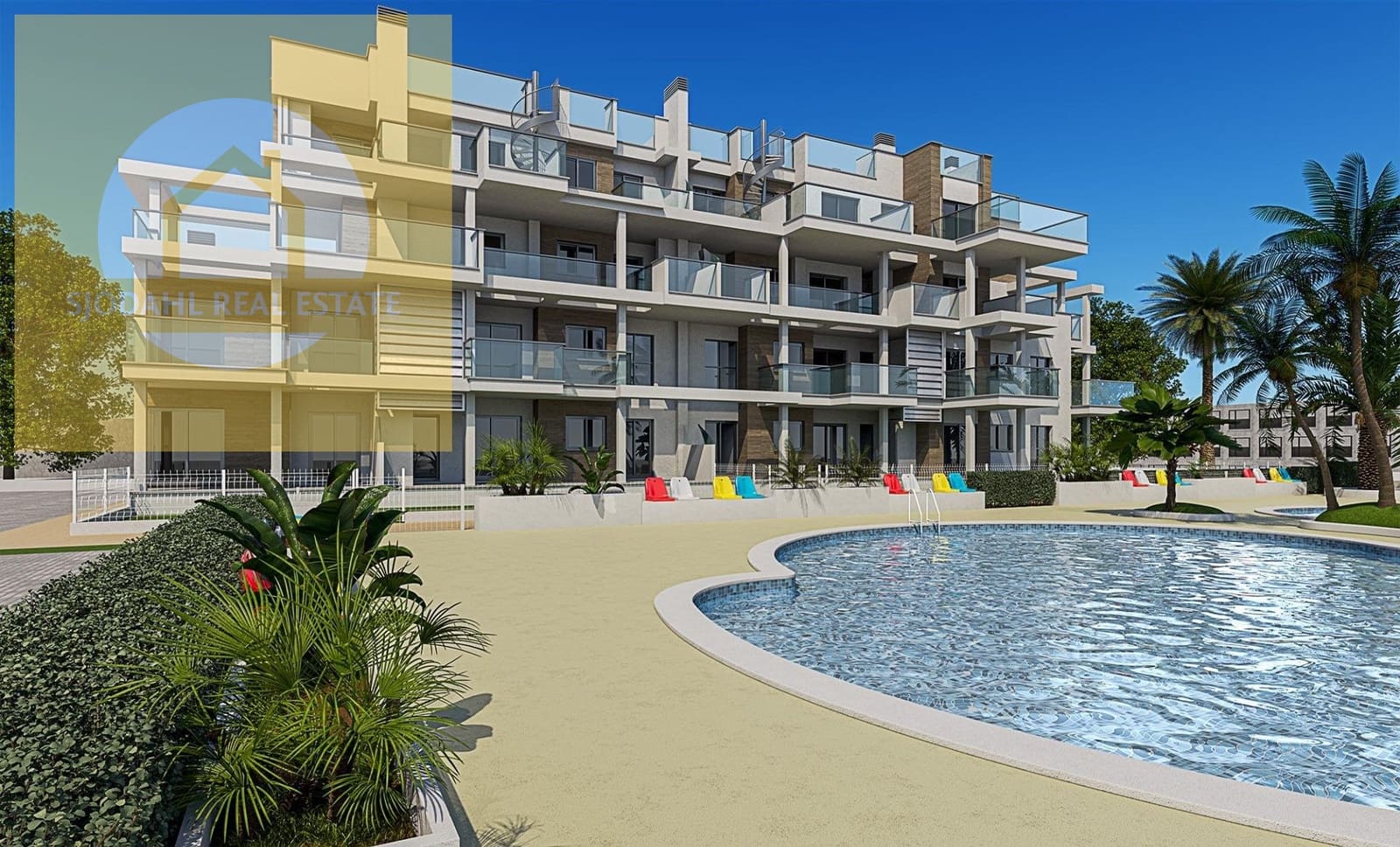 2 soveværelse Lejlighed til salg i Denia med swimmingpool garage - € 269.000 (Ref: 9645842)