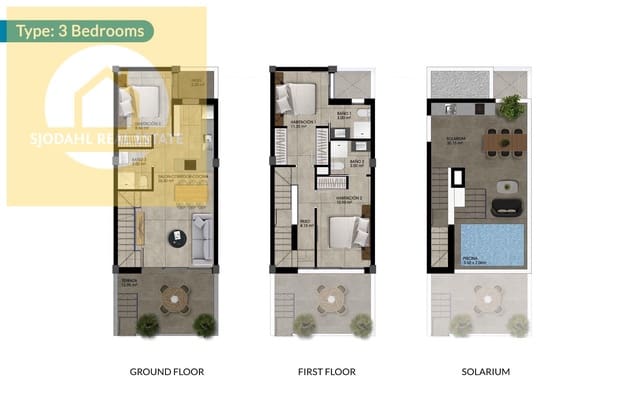 3 soverom Hus til salgs i Dolores med svømmebasseng - € 259 000 (Ref: 9645844)