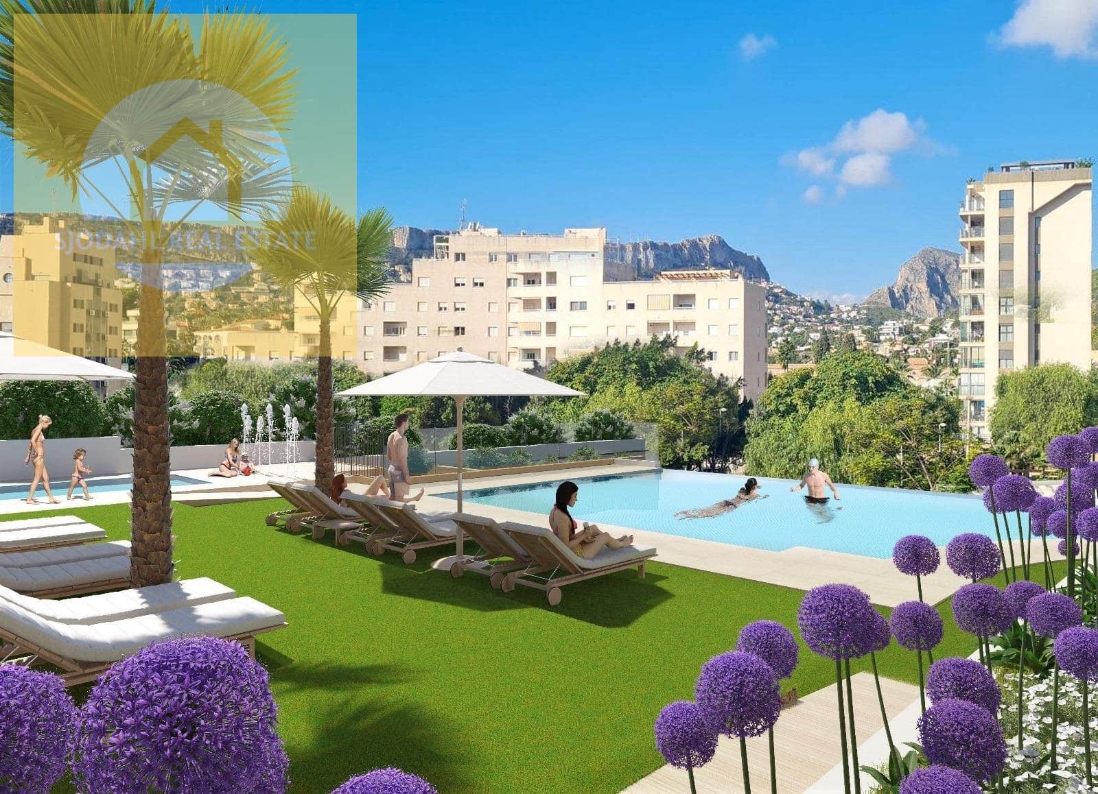 2 slaapkamer Appartement te koop in Calpe / Calp met zwembad garage - € 410.000 (Ref: 9645849)