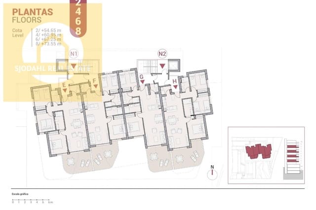 2 slaapkamer Appartement te koop in Canuta, Calpe / Calp met zwembad garage - € 410.000 (Ref: 9645849)